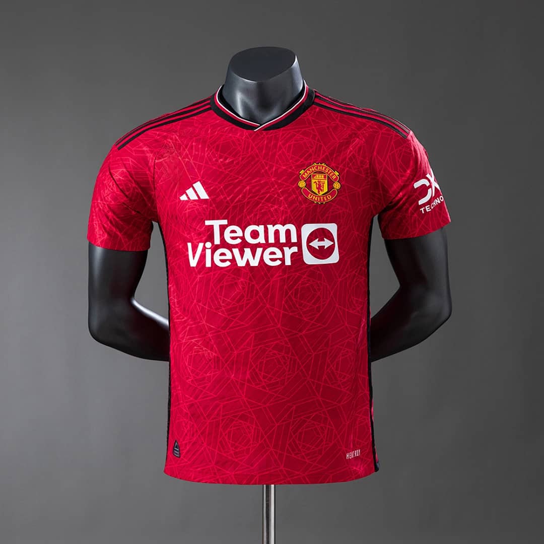 Camisola Principal do Manchester United 2023/2024 (Retro, Versao Jogador)