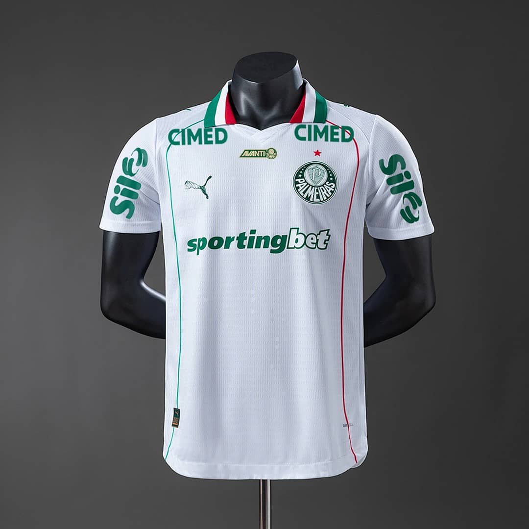 Camisola Alternativa do Palmeiras 2026/2027 Todos Patrocinadores (Versao Jogador)
