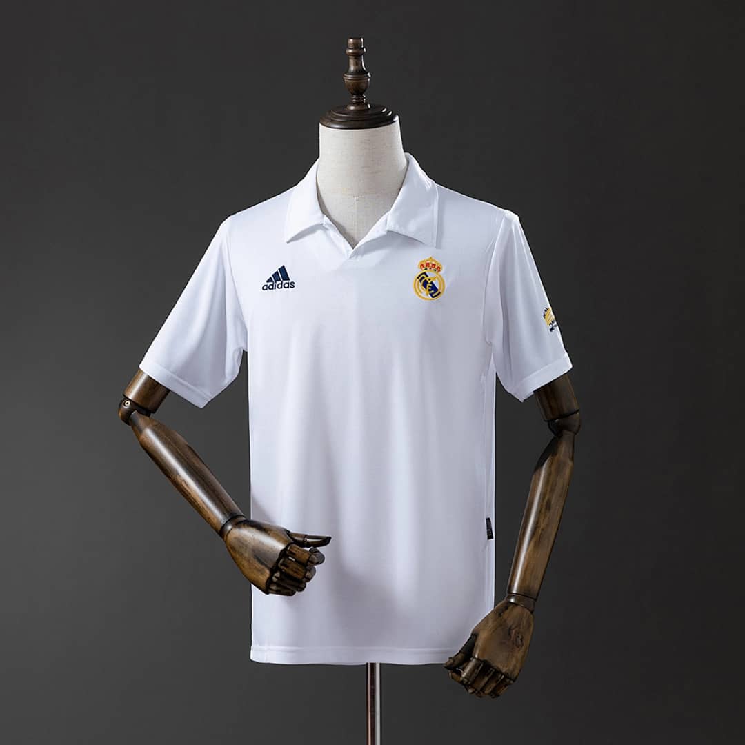 Camisola Principal do Real Madrid 2002/2003 (Retro)