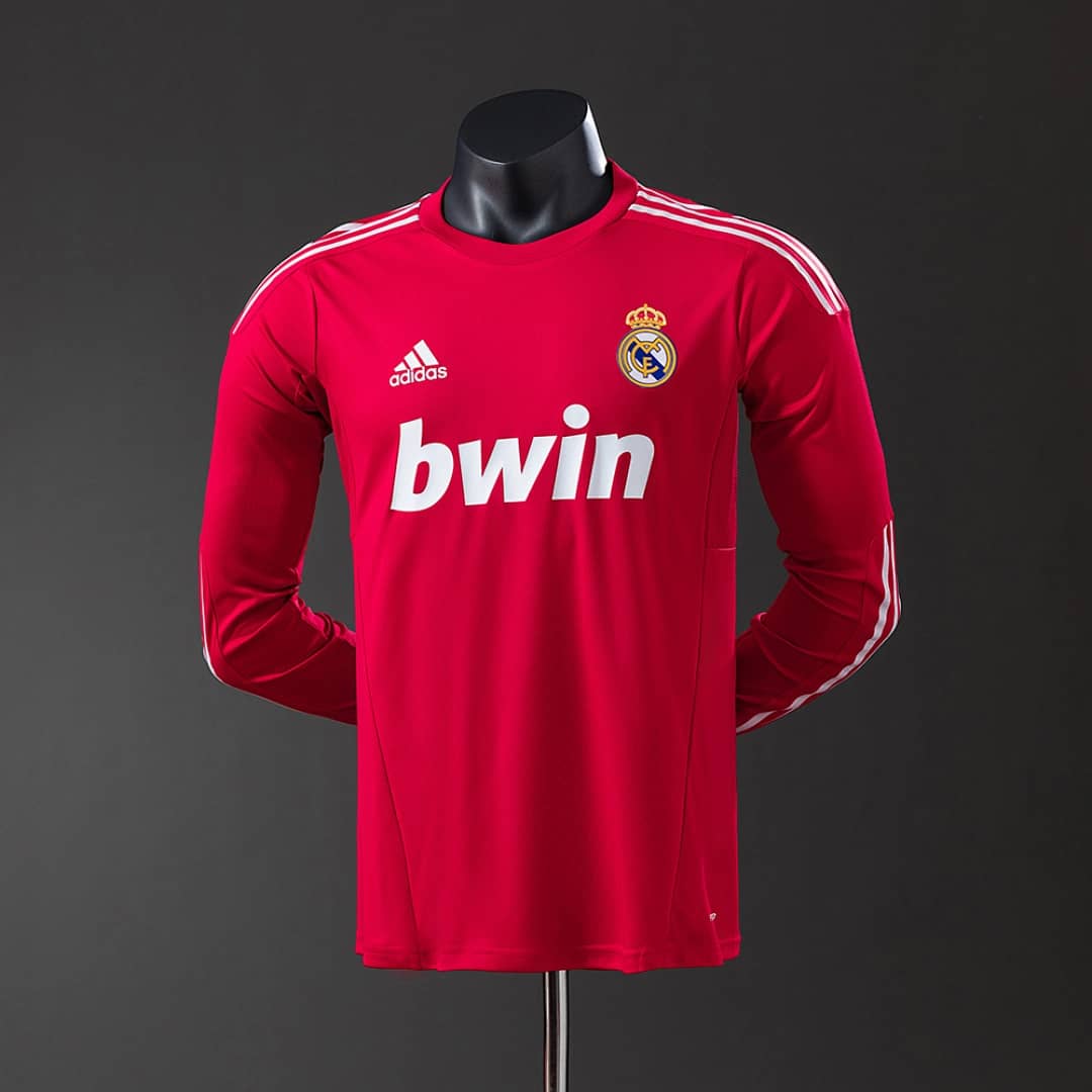 Camisola Terceira do Real Madrid 2011/2012 (Retro, Versao Jogador, Manga Longa)