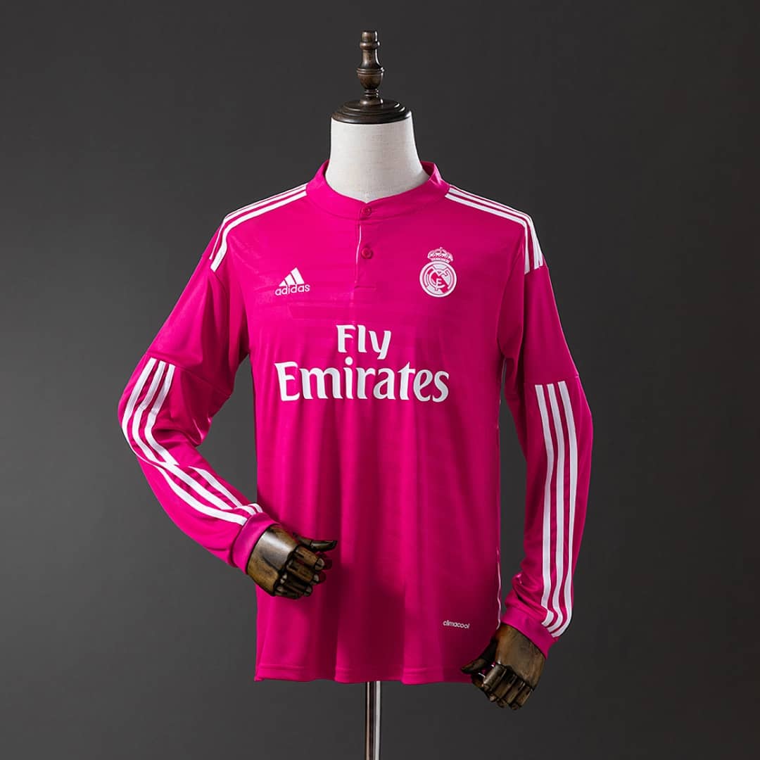 Camisola Alternativa do Real Madrid 2014/2015 (Retro, Manga Longa)