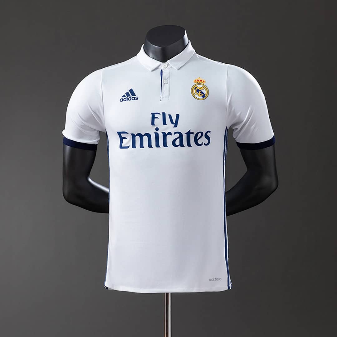 Camisola Principal do Real Madrid 2014/2015 (Retro, Versao Jogador)