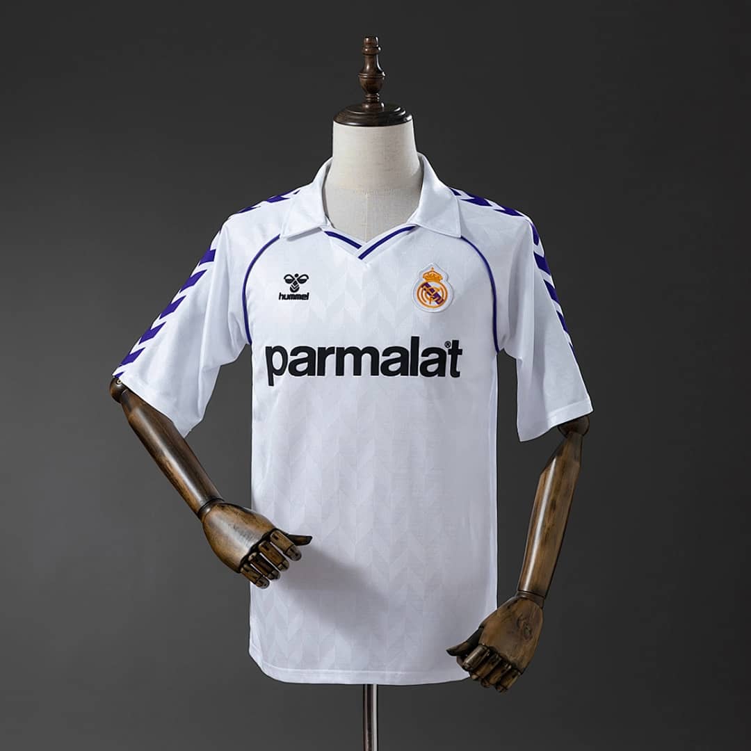Camisola Principal do Real Madrid 1988 (Retro)