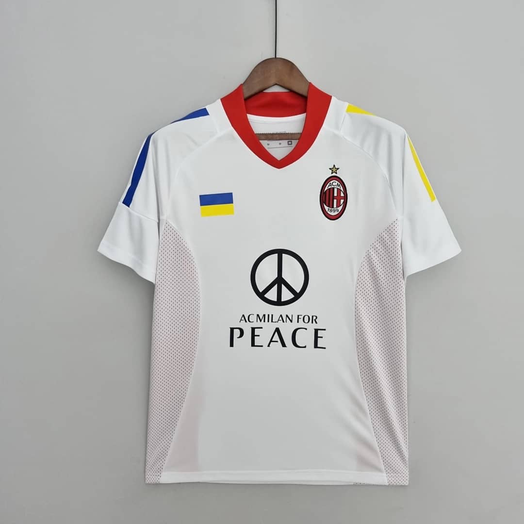 Camisola Alternativa do AC Milan 2002/2003 Champions League (Retro)