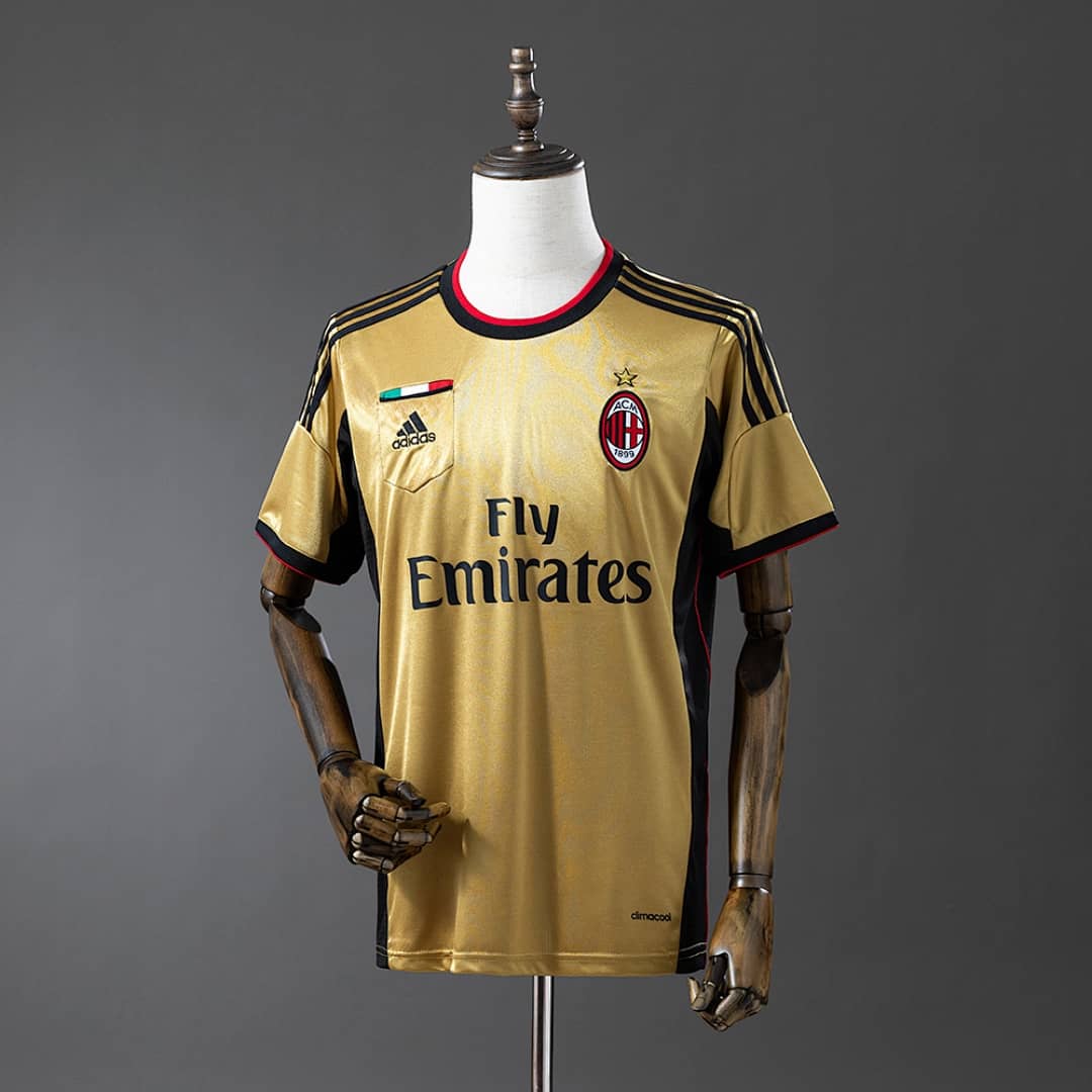 Camisola Terceira do AC Milan 2013/2014 (Retro)