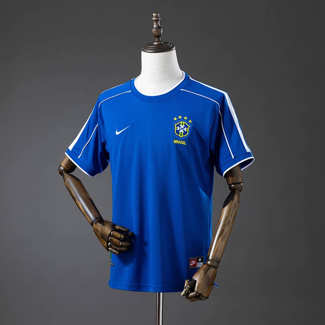Camisola Alternativa do Brasil 1998 (Retro)