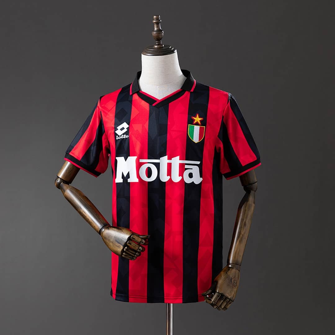 Camisola Principal do AC Milan 1993/1994 (Retro)