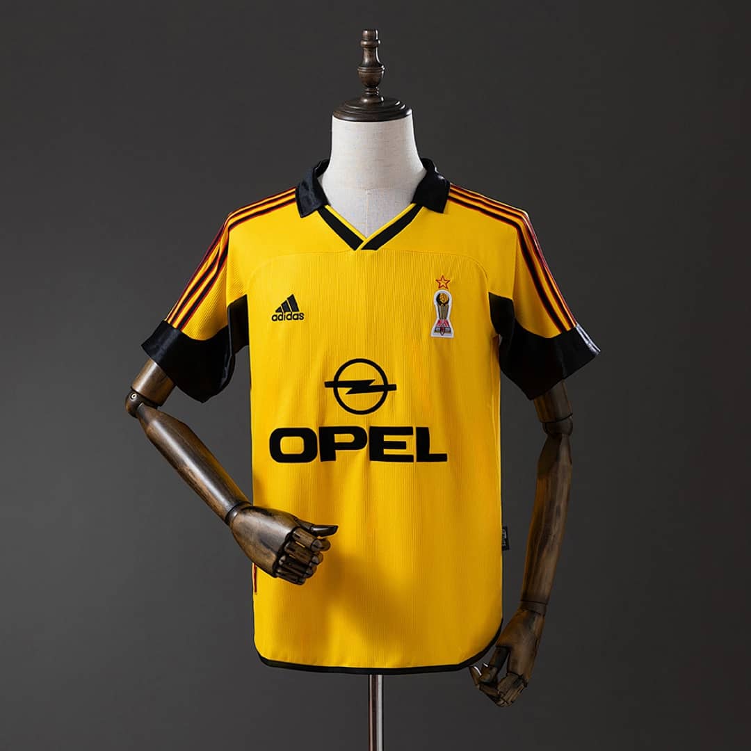 Camisola Alternativa do AC Milan 1999/2000 (Retro)