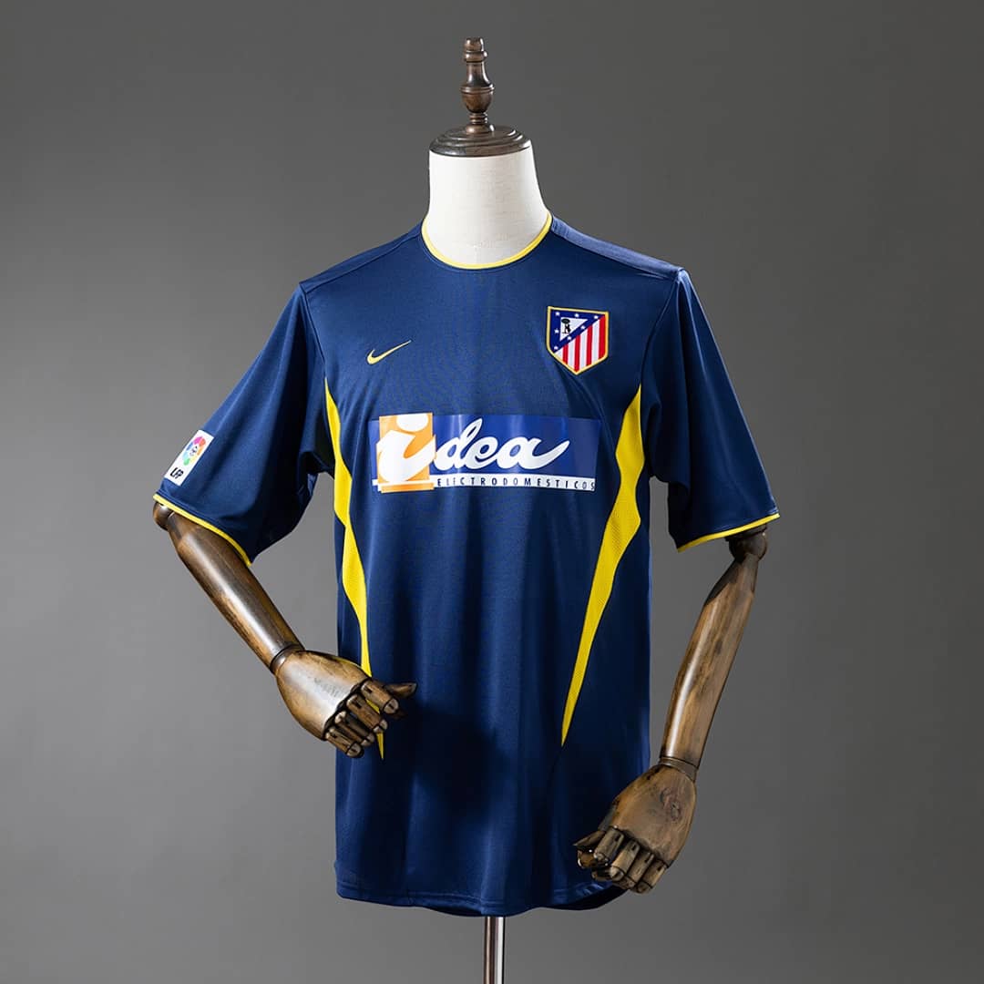 Camisola Alternativa do Atletico Madrid 2002/2003 (Retro)