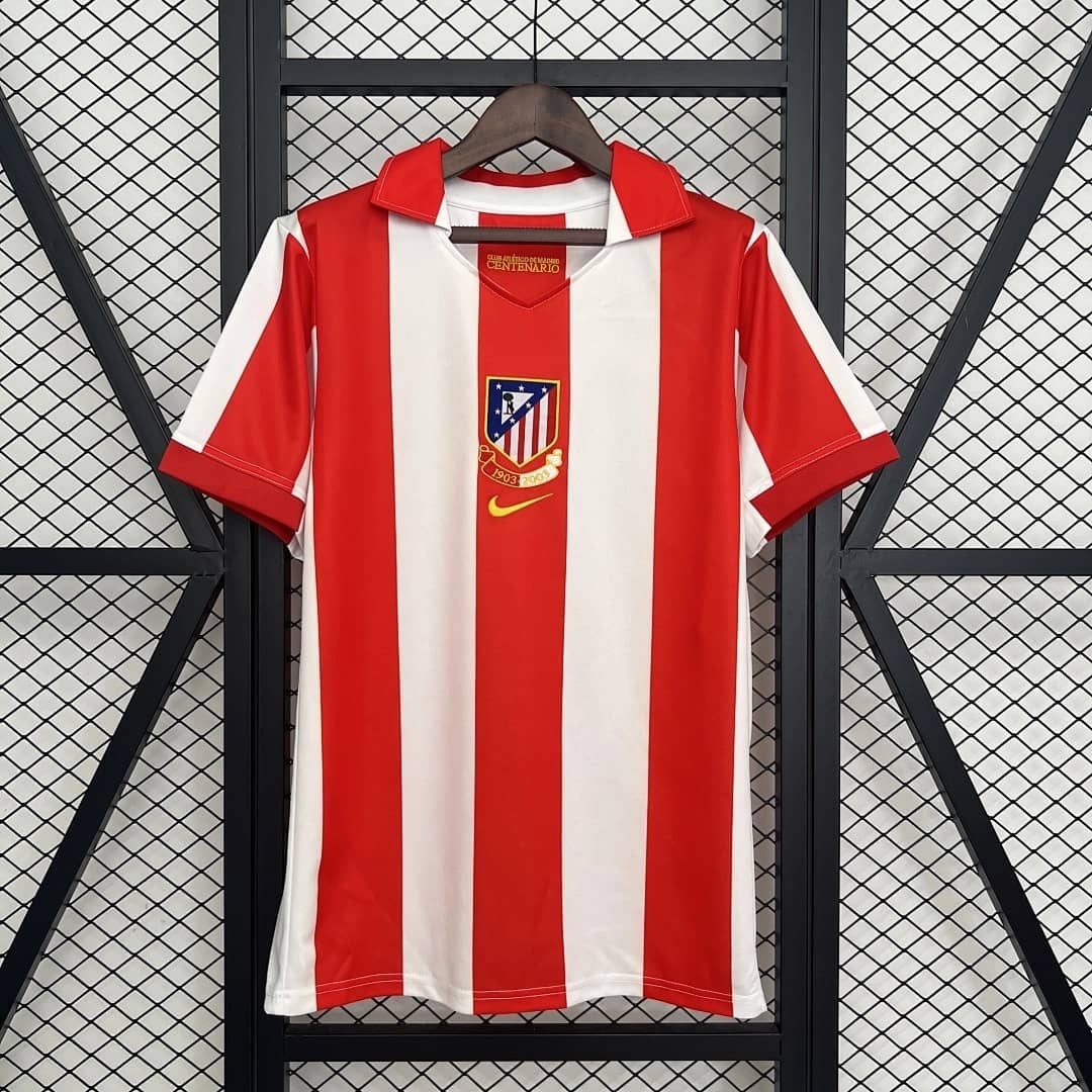 Camisola Principal do Atletico Madrid 2003/2004 (Retro)