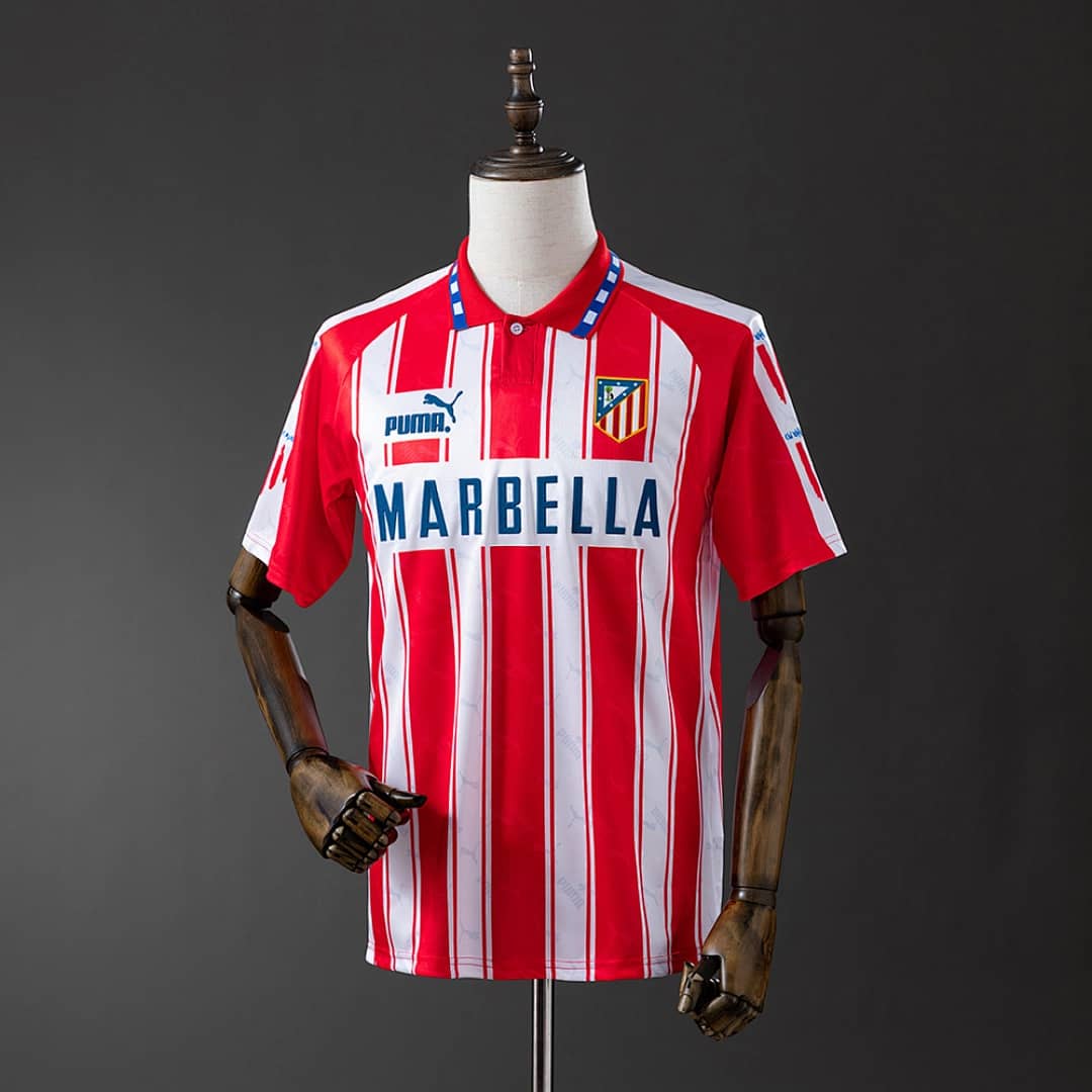 Camisola Principal do Atletico Madrid 1994/1995 (Retro)