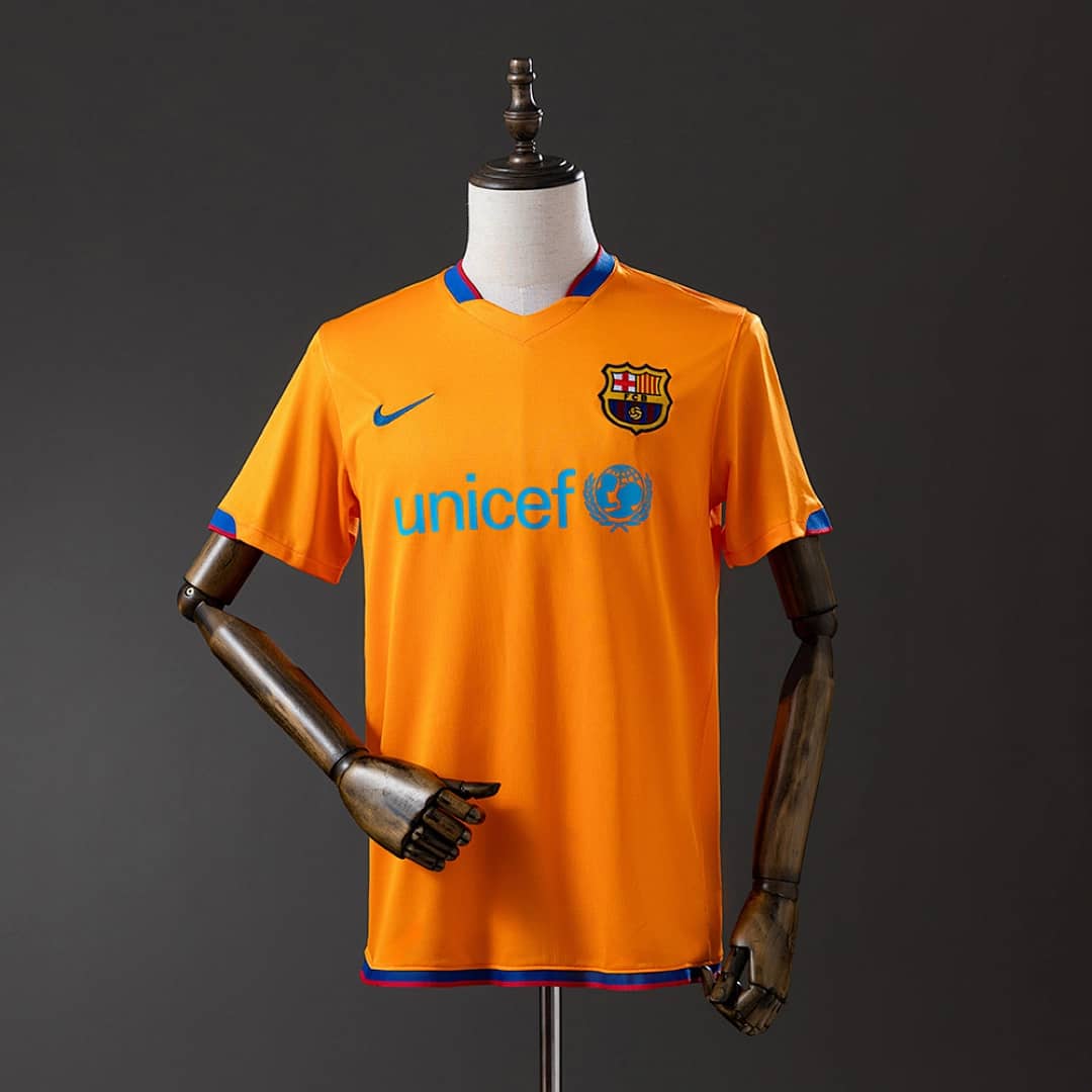 Camisola Alternativa do FC Barcelona 2006/2007 (Retro)