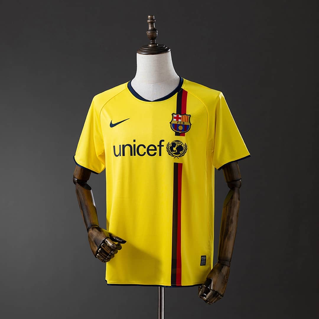 Camisola Alternativa do FC Barcelona 2008/2009 (Retro)