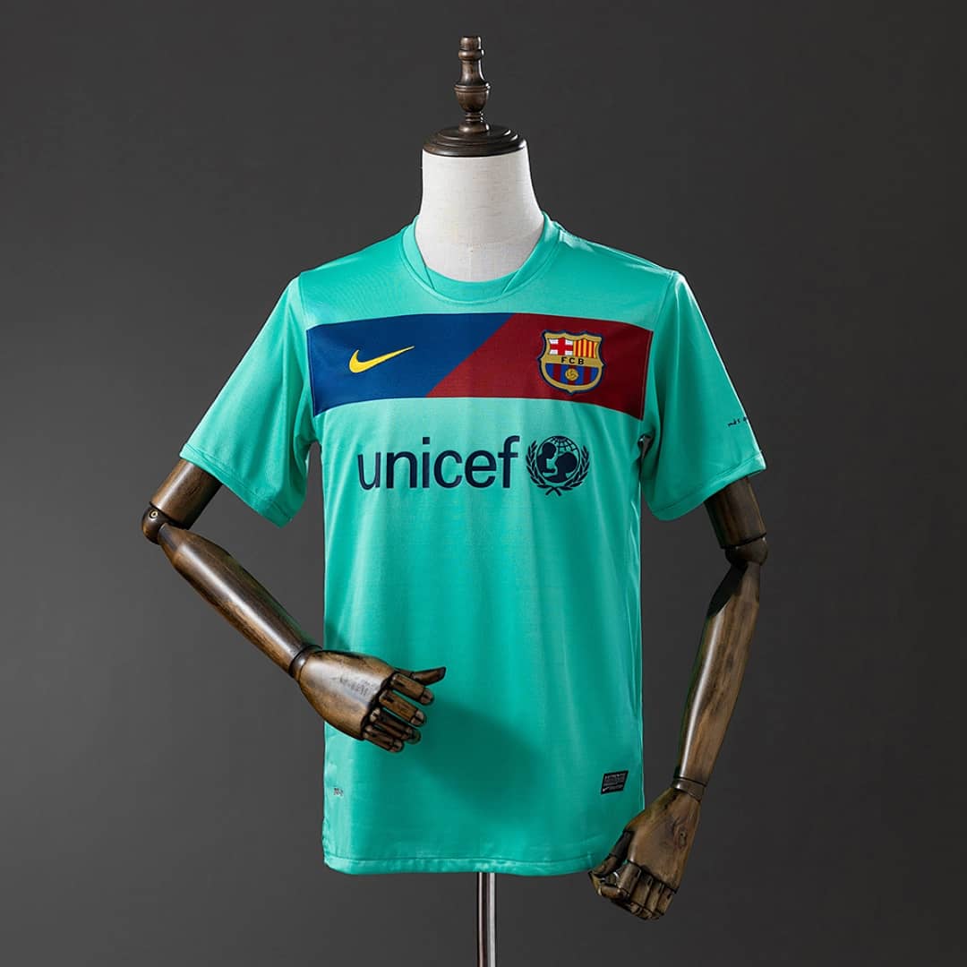 Camisola Alternativa do FC Barcelona 2010/2011 (Retro)