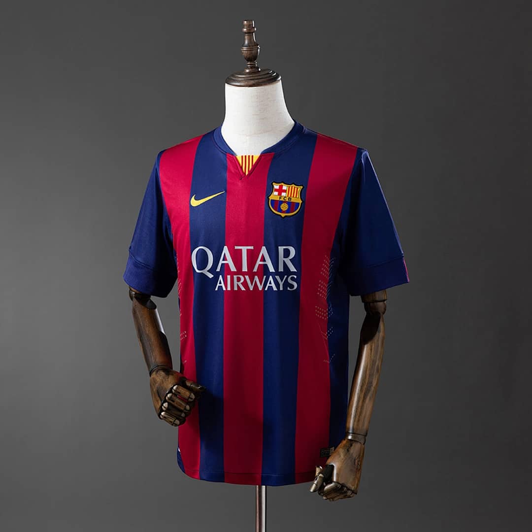 Camisola Principal do FC Barcelona 2014/2015 (Retro)