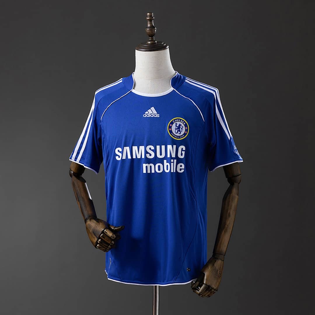 Camisola Principal do Chelsea 2006/2007 (Retro)