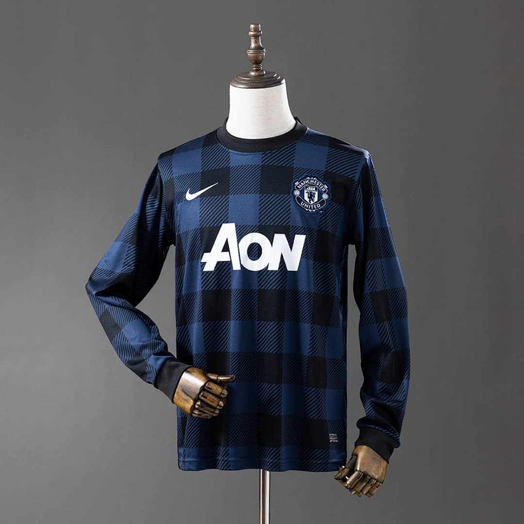 Camisola Manchester United 2013/2014 (Retro, Manga Longa)