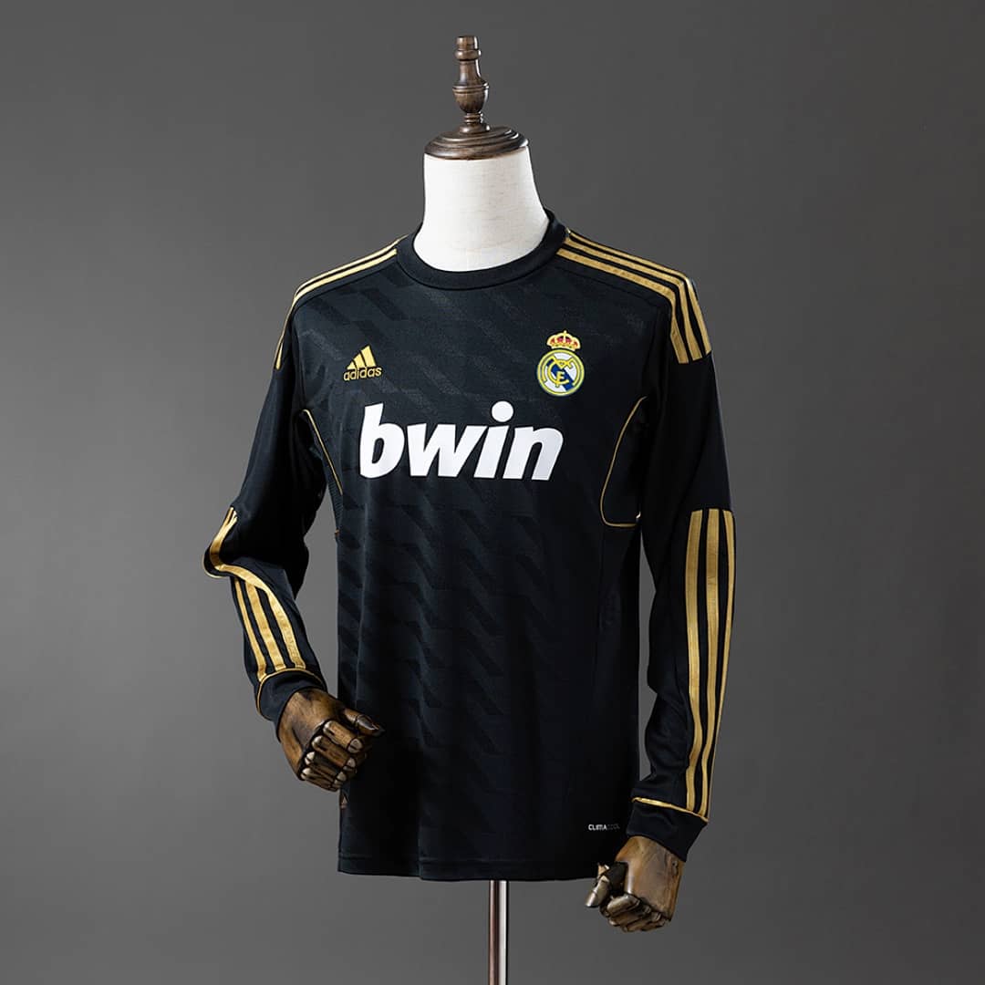 Camisola Alternativa do Real Madrid 2011/2012 (Retro, Manga Longa)