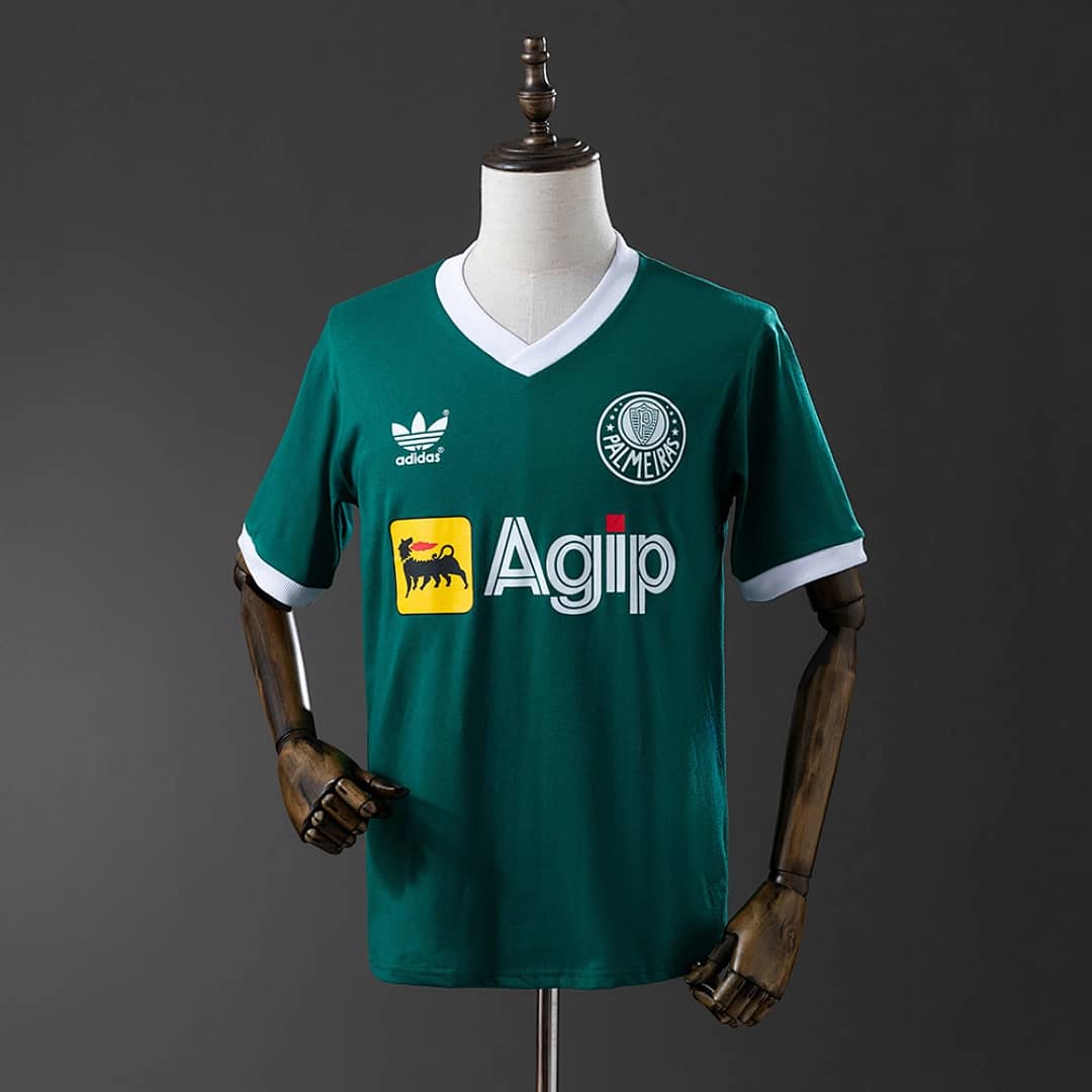Camisola Principal do Palmeiras 1987 (Retro)