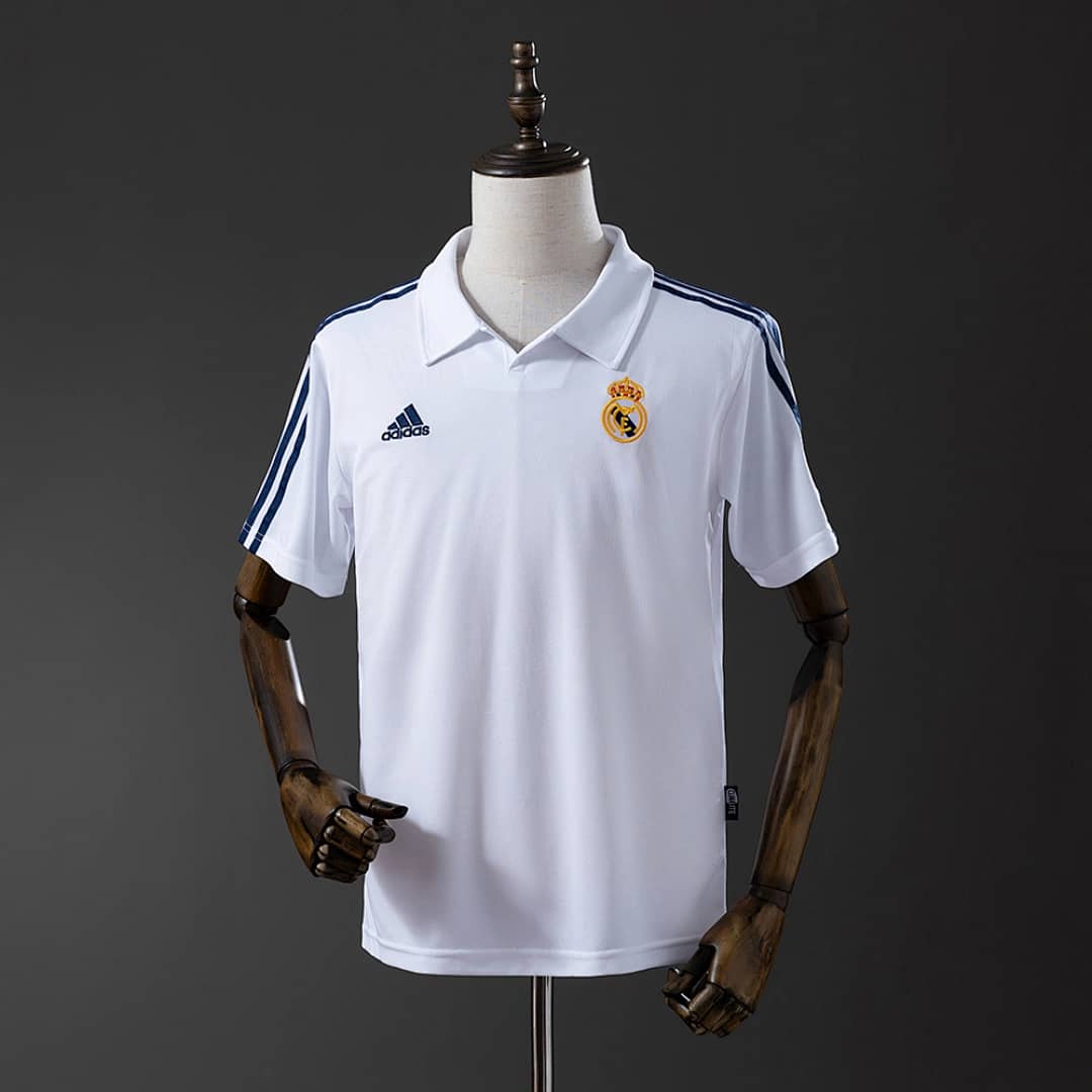 Camisola Principal do Real Madrid 2002/2003 Champions League (Retro)