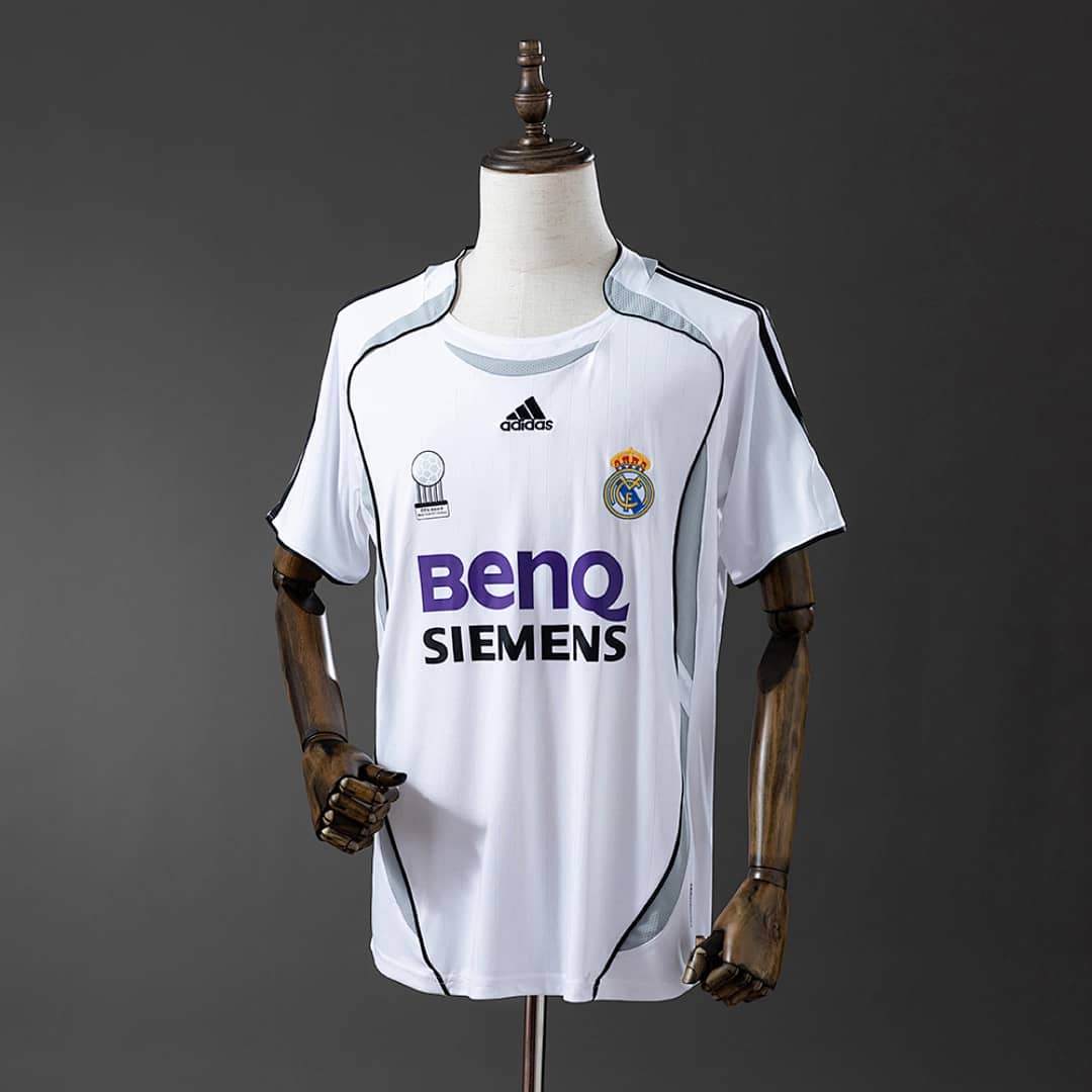 Camisola Principal do Real Madrid 2006/2007 (Retro)