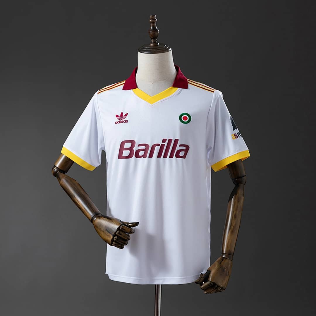 Camisola Alternativa do AS Roma 1991/1992 (Retro)