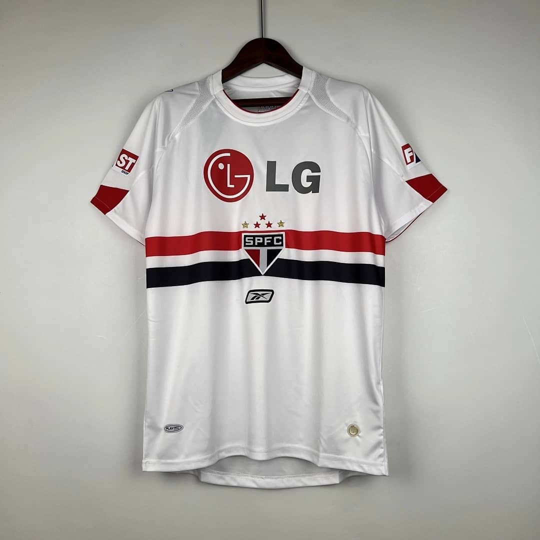Camisola Principal do Sao Paulo FC 2007/2008 (Retro)