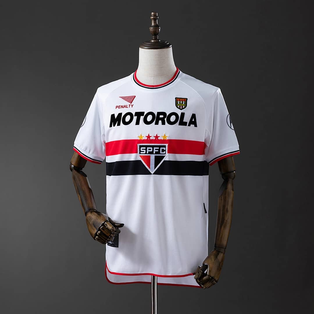 Camisola Principal do Sao Paulo FC 2000 (Retro)