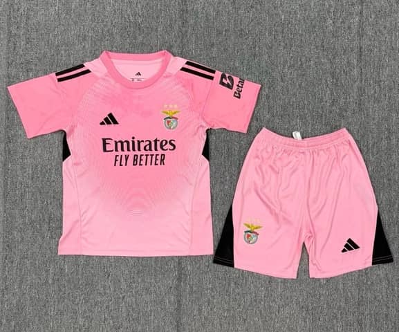 Kit Criança Benfica Guarda Redes rosa 25/26