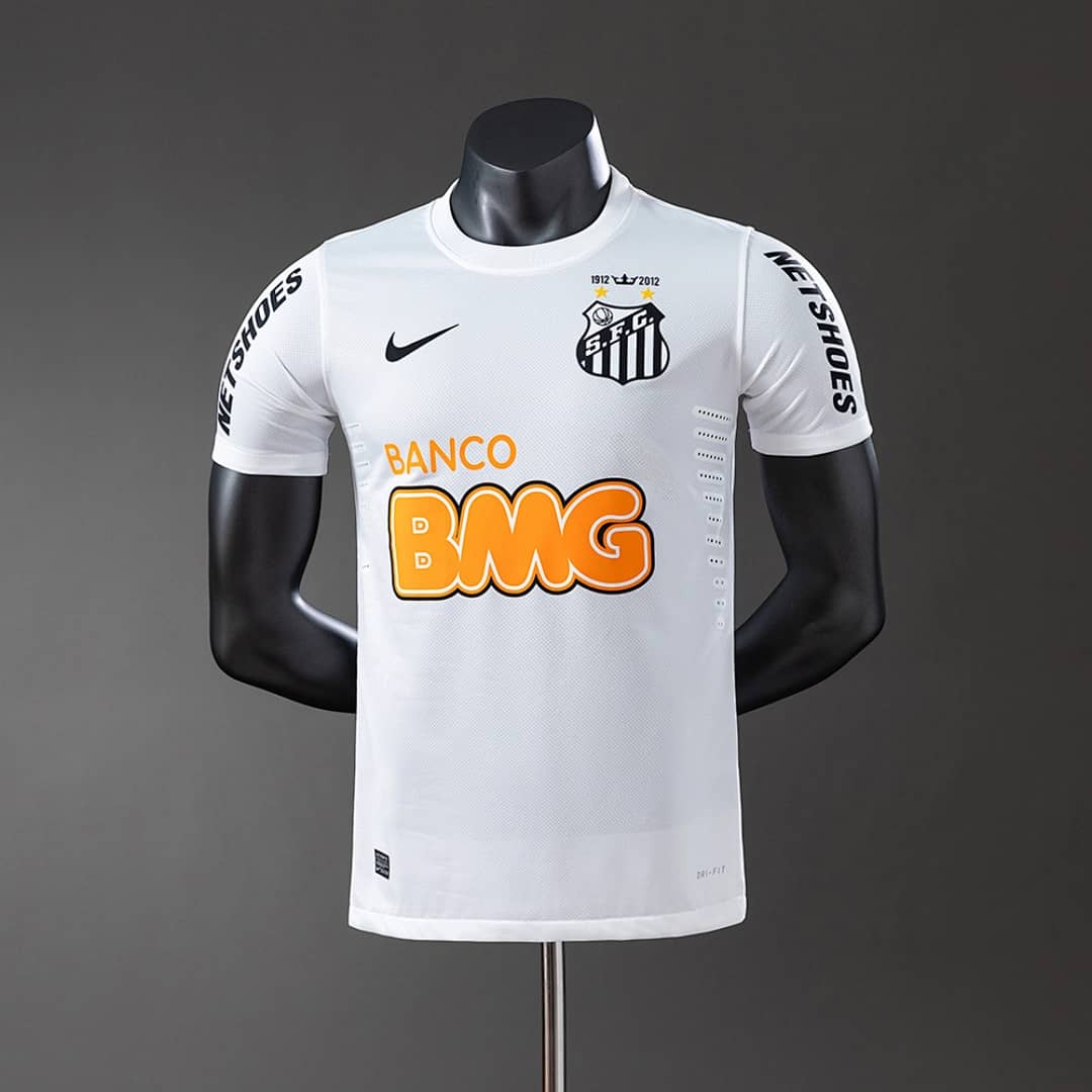 Camisola Principal do Santos FC 2013 (Versao Jogador)