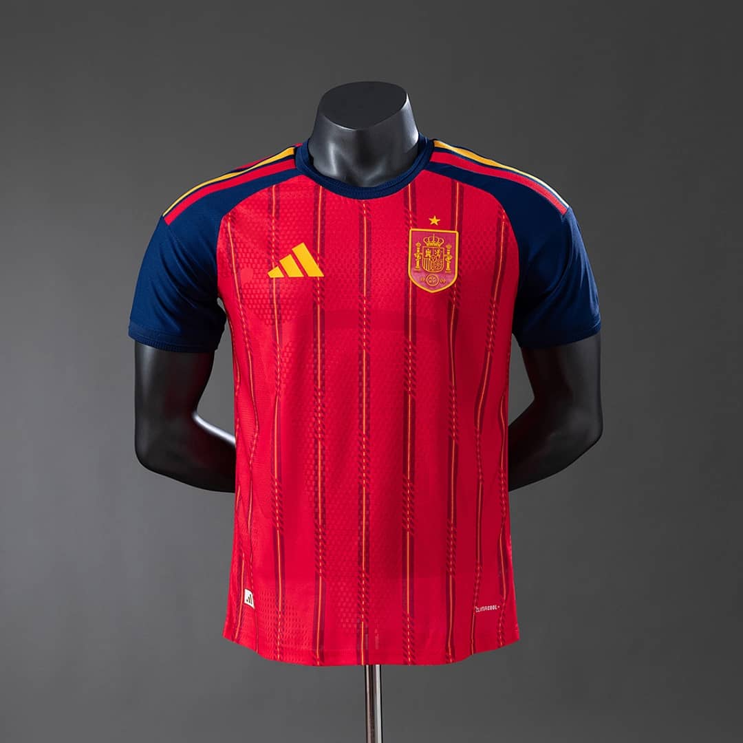 Camisola Principal da Espanha 2026 (Versao Jogador)