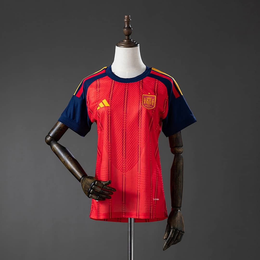 Camisola Principal da Espanha 2026 (Versao Jogador, Mulher)
