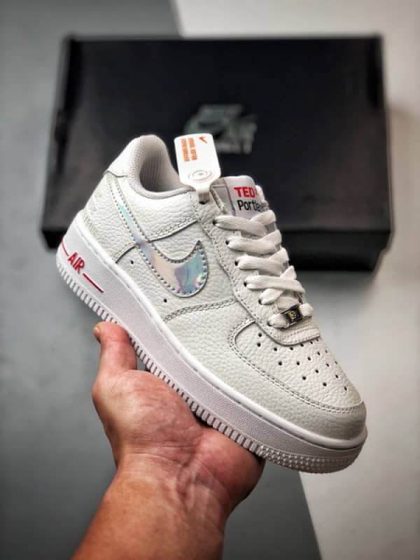 TEDxPortland x Air Force 1 Low Branco Laser