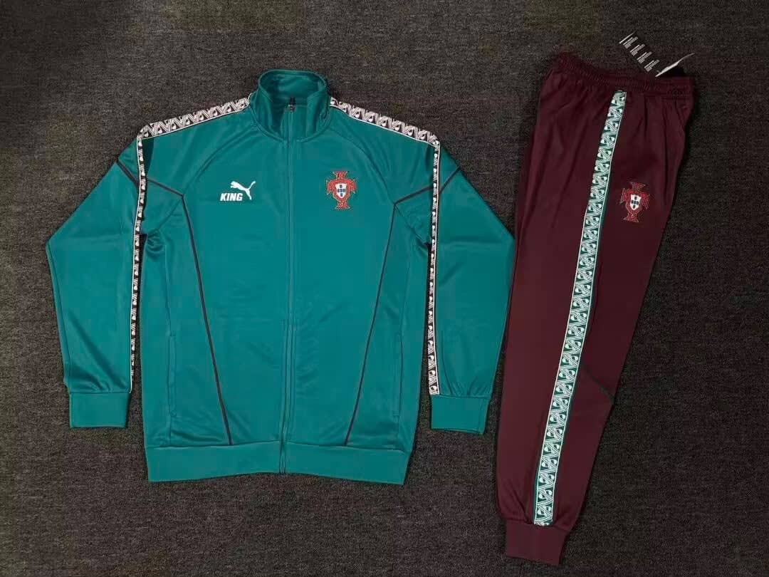 Fato de Treino de Portugal King Anthem Verde Portugal 2026