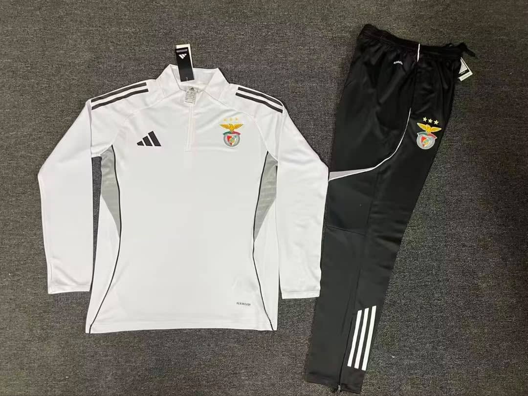Fato de Treino SL Benfica 2025/2026 Branco