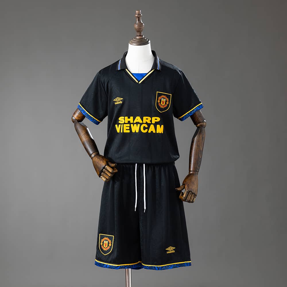 Camisola Fora Retro Manchester United 1993/1994 Criança