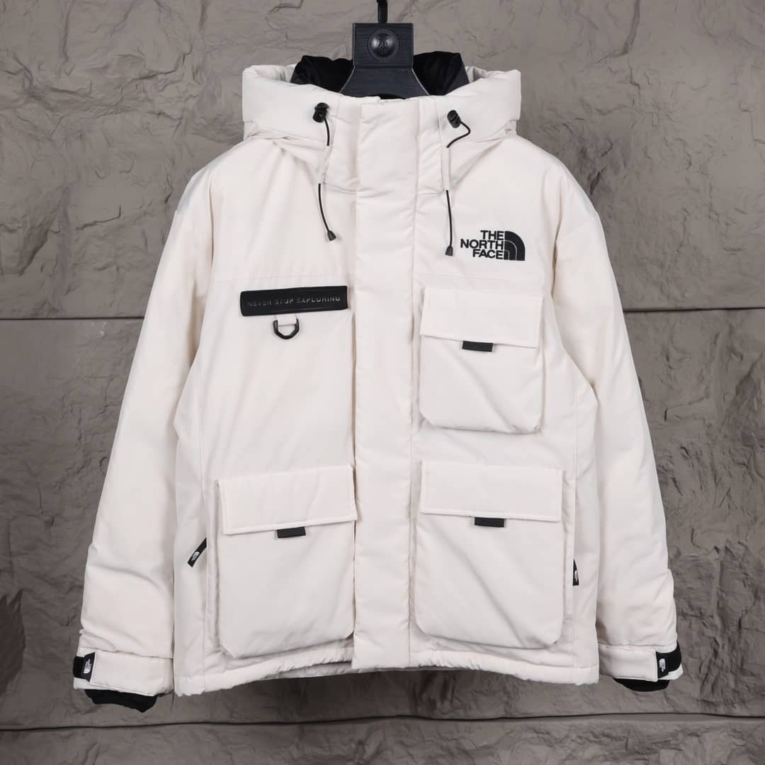 The North Face parka branco