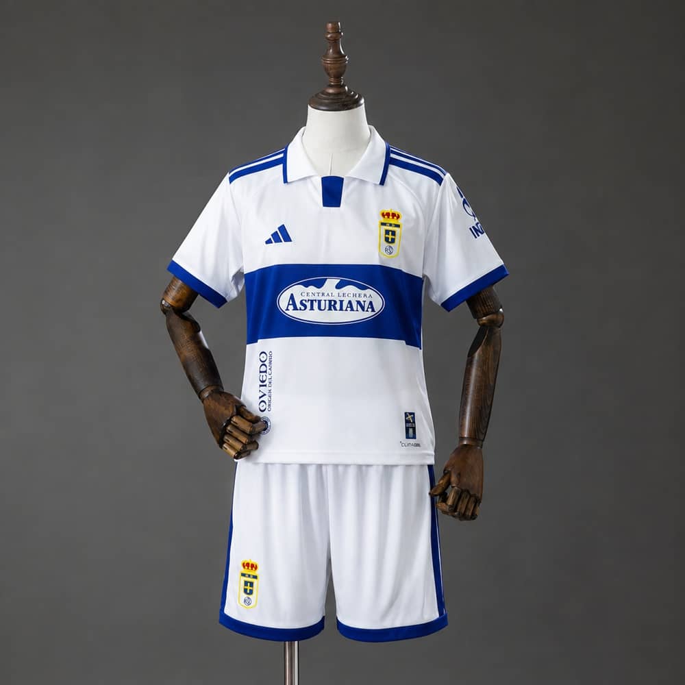 Kit Criança Real Oviedo 2026/2027 Terceiro