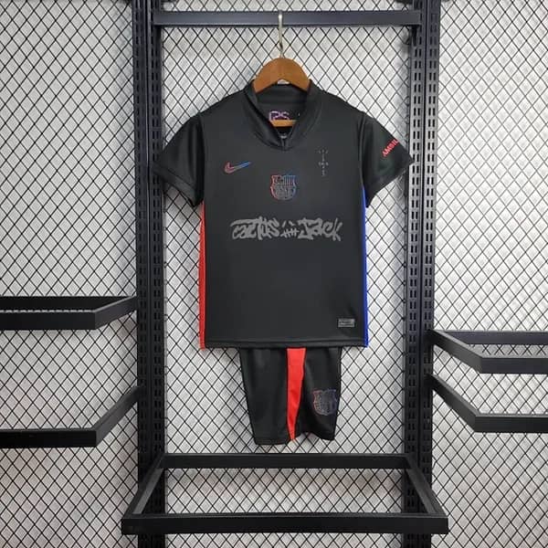 Kit Criança Barcelona Alternativo Edição Especial 2024/25