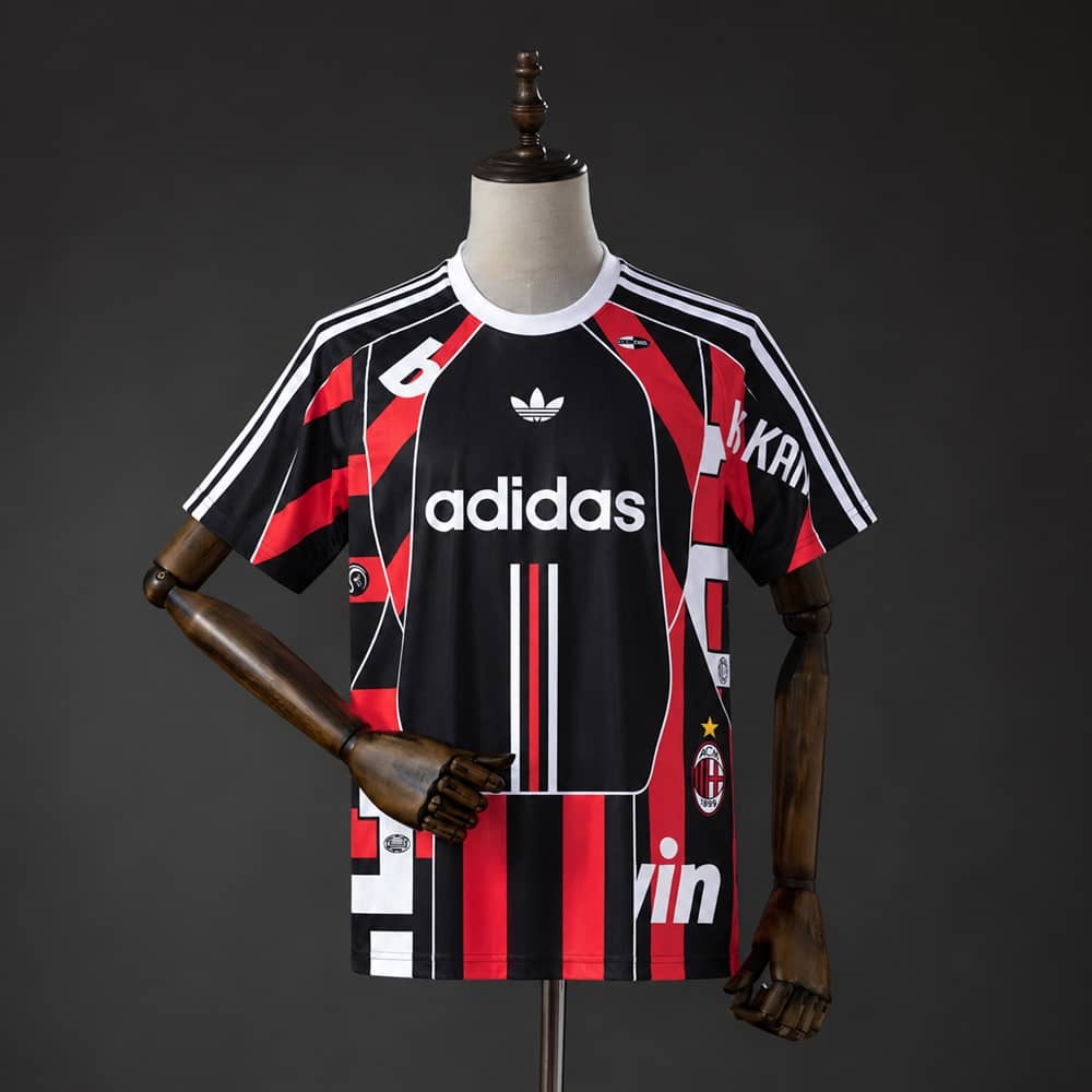 Camisola AC Milan 2026/2027 Adidas Trefoil Preta