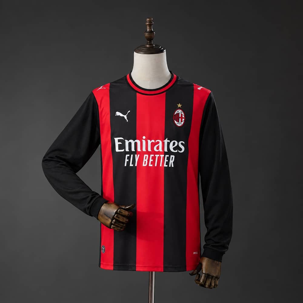 Camisola AC Milan 2026/2027 Principal Manga Comprida