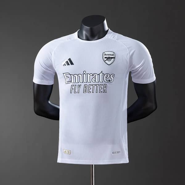 Camisola Arsenal 2025/26 Branca Jogador