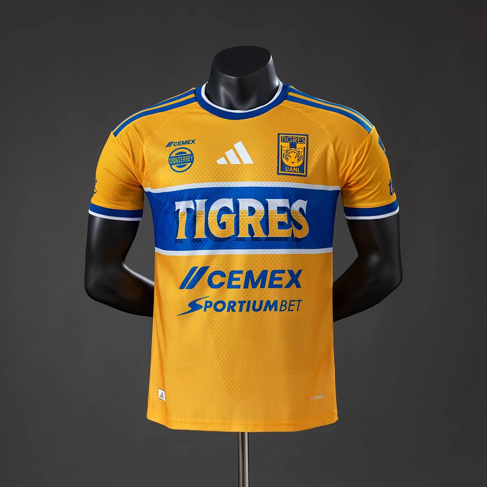 Camisola Tigres UANL 2026/2027 Principal Versão Jogador