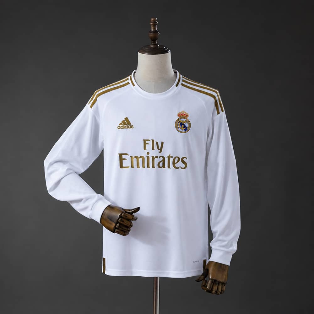 Camisola Real Madrid 2019/2020 Principal Retro Manga Comprida