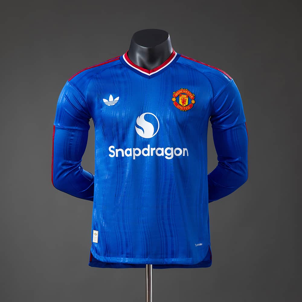 Camisola Manchester United 2026/2027 alternativa Equipamento Versão Jogador Manga Comprida