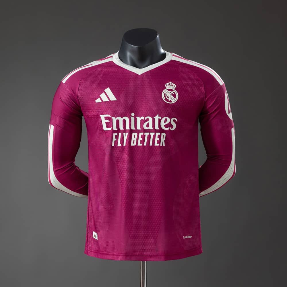 Camisola Real Madrid 2026/2027 Terceira - Versão Jogador Manga Comprida