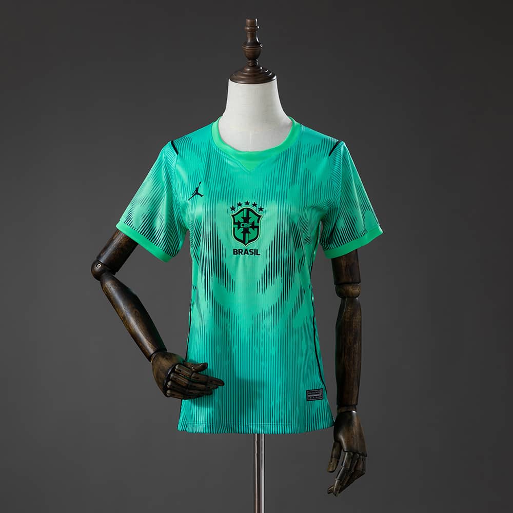 Camisola Guarda-Redes Senhora Brasil Verde 2026