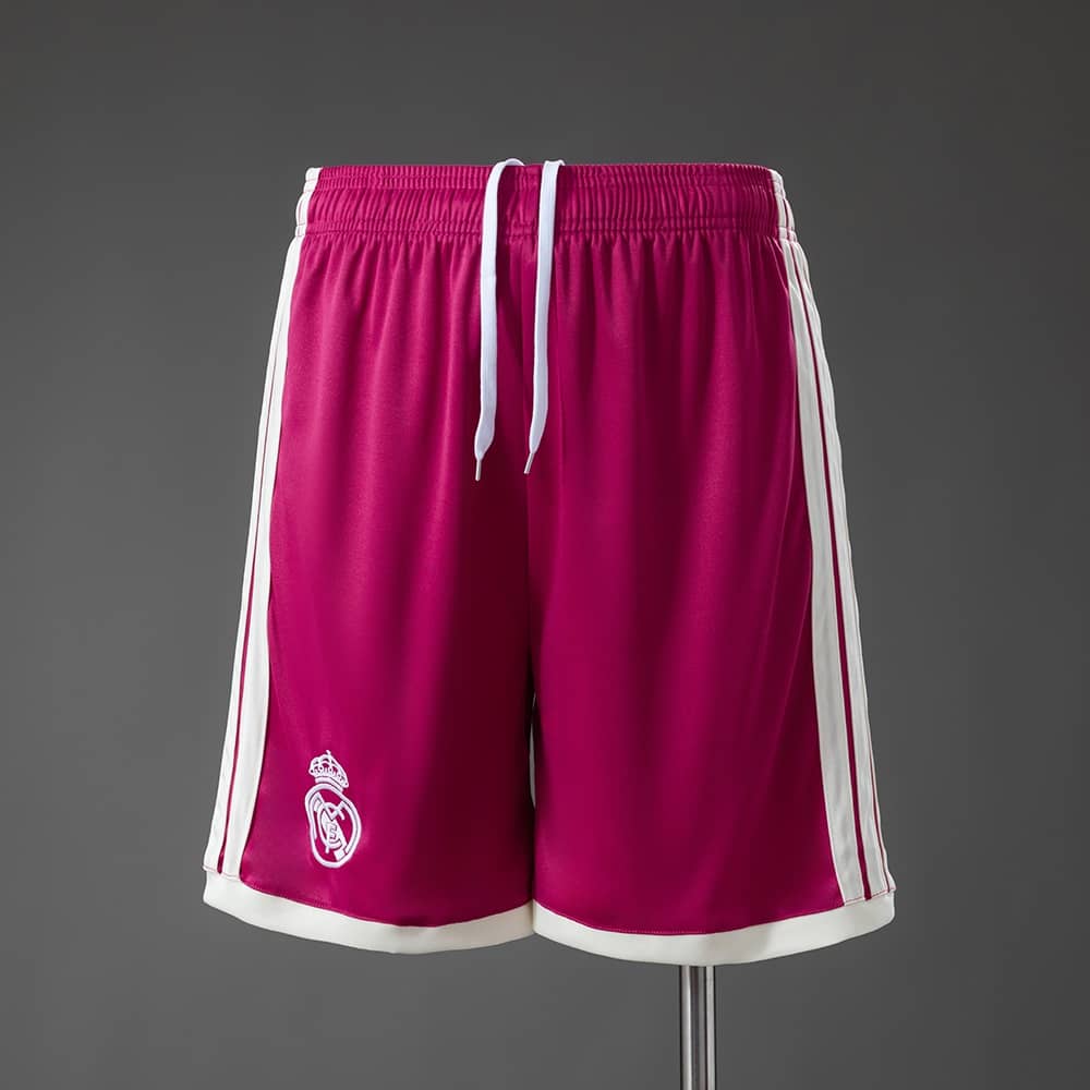 Calções Real Madrid 2026/2027 Terceiros Cor-de-Rosa