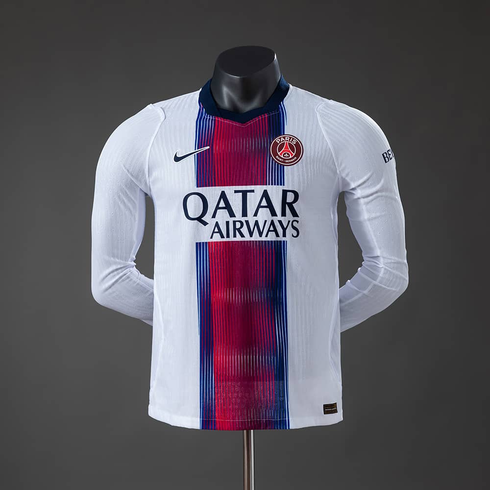 Camisola PSG 2026/2027 Equipamento Alternativo Versão Jogador Manga Comprida