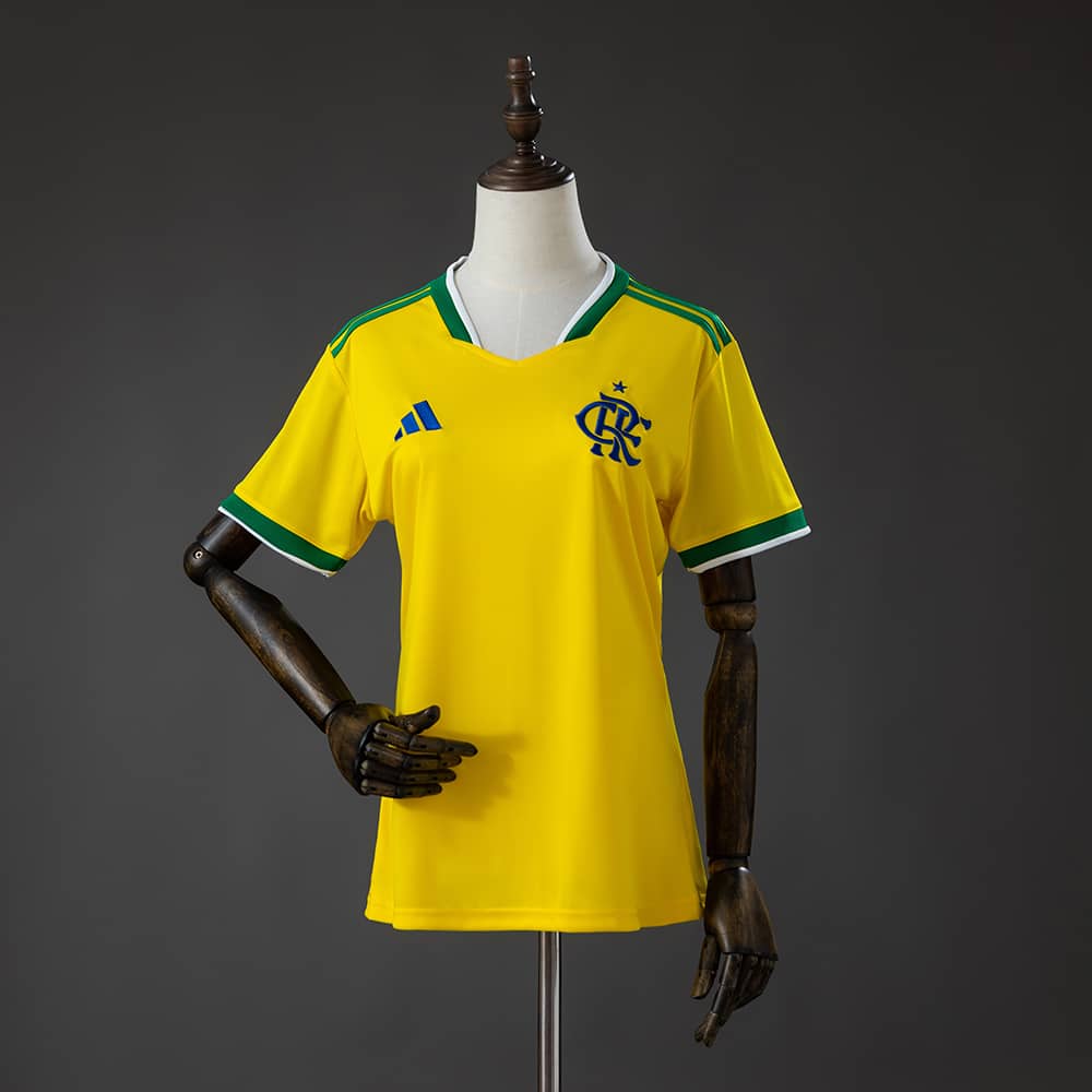 Camisola Flamengo 2026/2027 Edição Especial Mulher Amarela